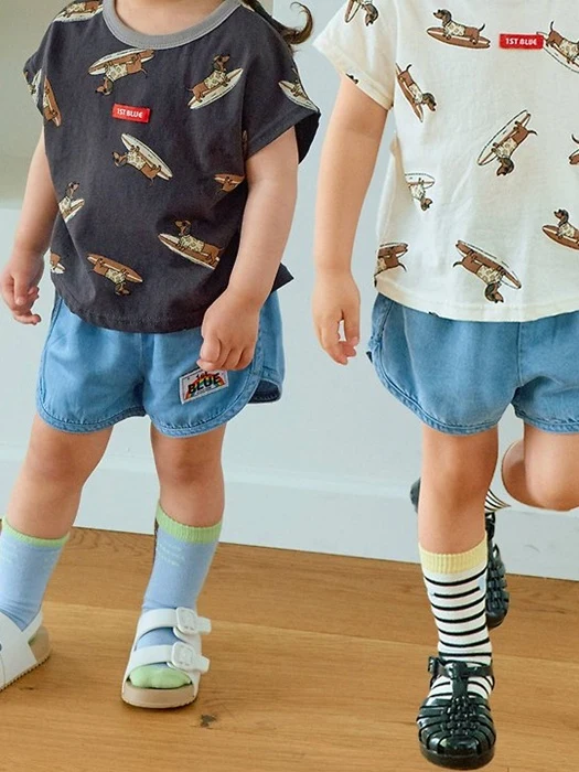 Denim Labba Shorts