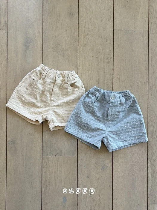Denim Punching Shorts