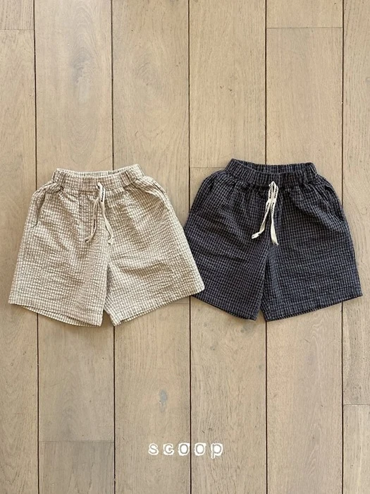 Mini Check Shorts