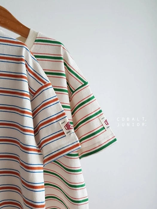 Label Stripe Tee