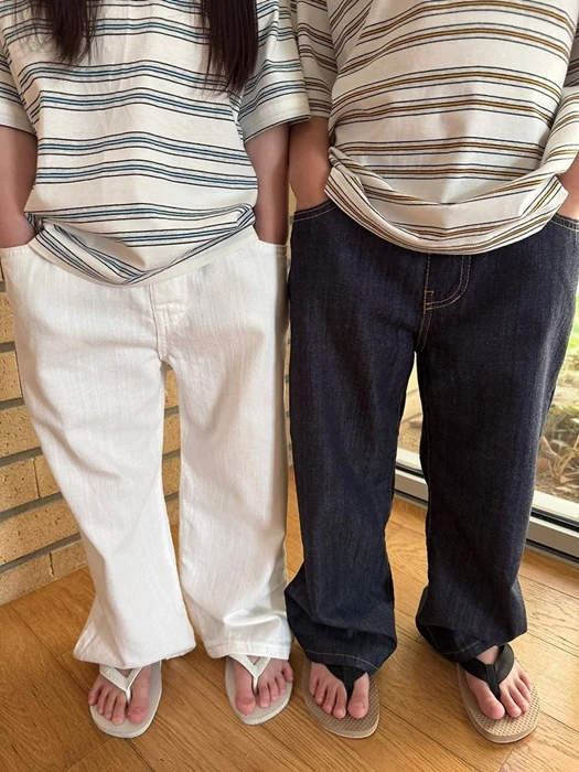 Summer Signature Denim Pants