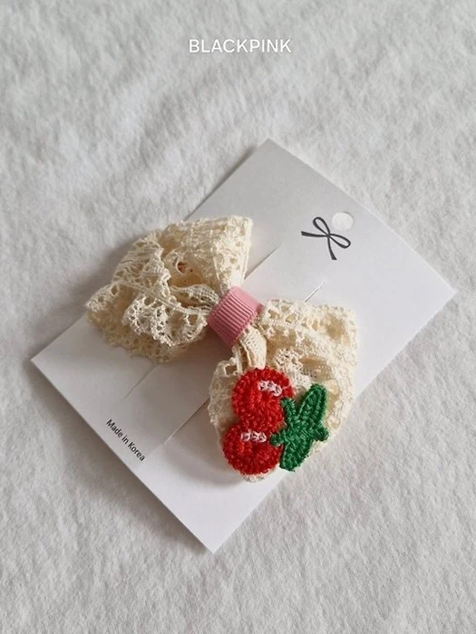 Cherry Patch Claw Clip