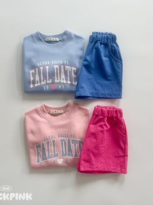 DATE Short Sleeve Sweatshirt