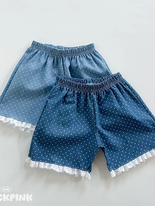 Dot Lace Shorts