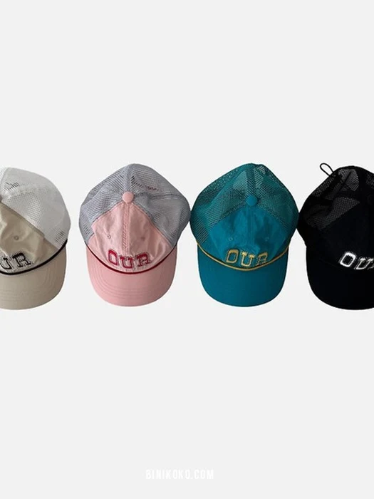 Rope Mesh Ball Cap