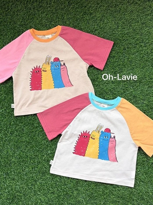Monster Raglan Tee
