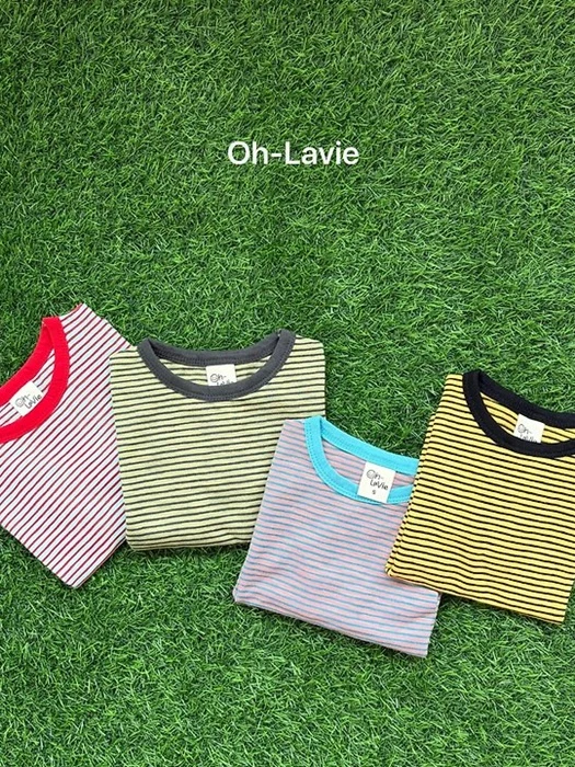 Mini Striped Short Sleeve Tee Mini Striped Short Sleeve Tee