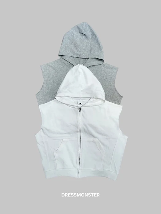 Sleeveless Zip-Up