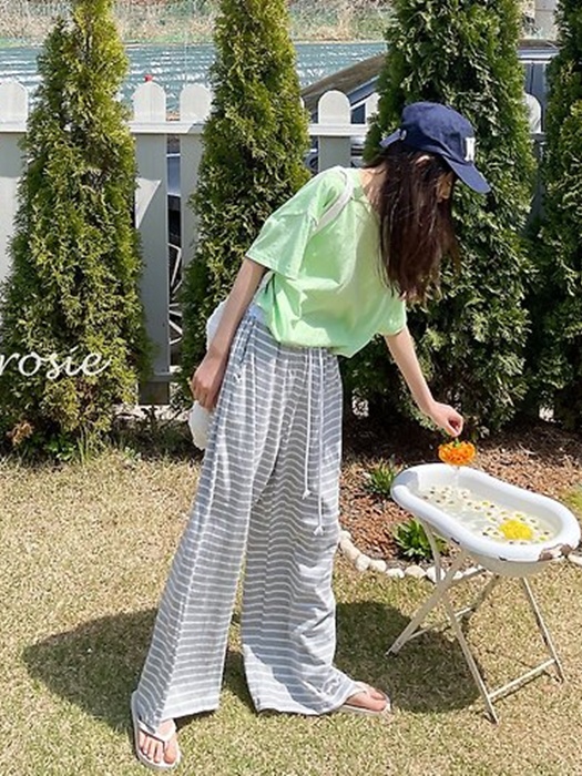 ST Striped Loose Pants