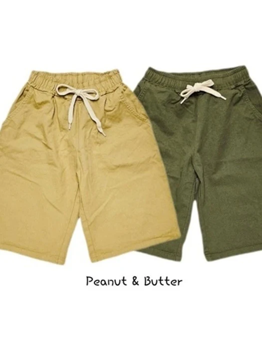 7-Length Cotton Bermuda Shorts