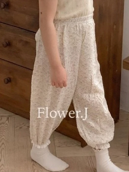Flower Pajama Pants Flower Pajama Pants