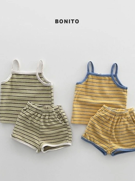 Terry Sleeveless Set
