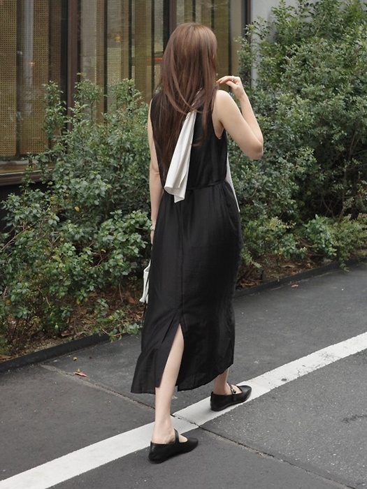 Layered Sheer Lobe Dress