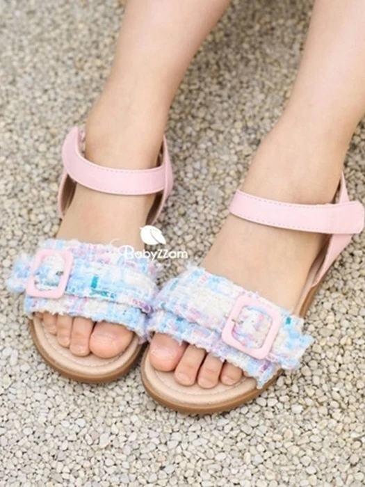 Tweed Chu Sandals