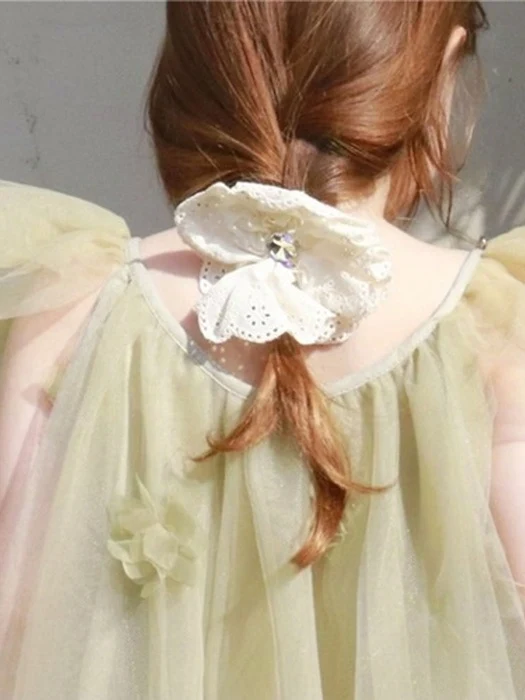 Lace Flower Hair Ring Lace Flower Hair Ring