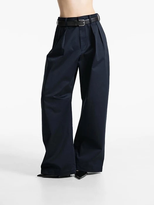 Curve Volume Wide Chino Pants