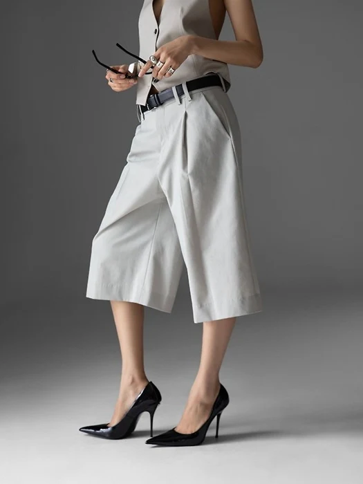 Classic Wide Fit Bermuda Trousers