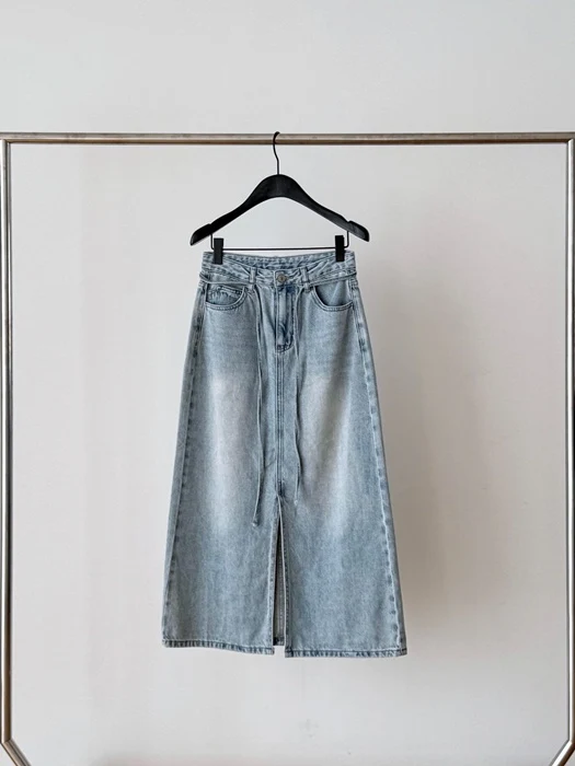 Lynn String Denim Skirt