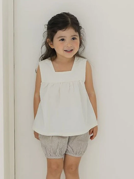 Cotton Linen Square Top