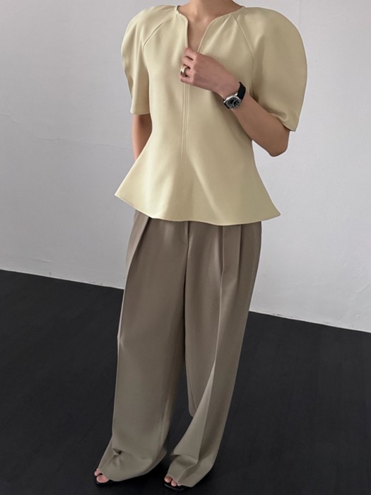 Raglan Balloon Blouse