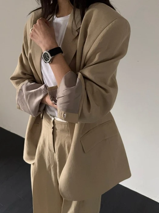 High Linen Jacket