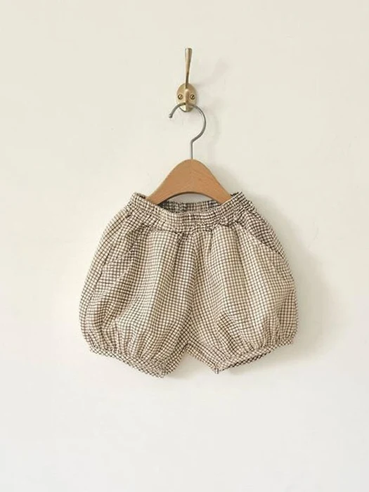 Natural Balloon Pants (Check)
