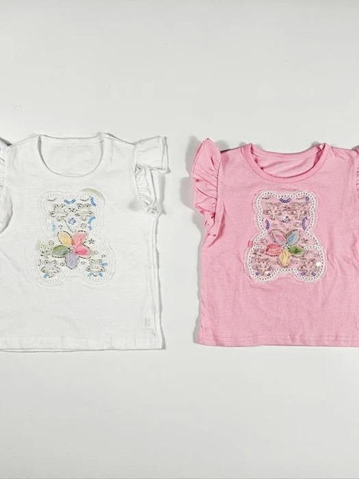 Bijou Bear Frill Tee