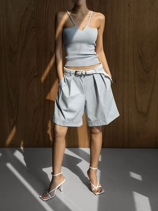 Essential Tailored Cuff Shorts