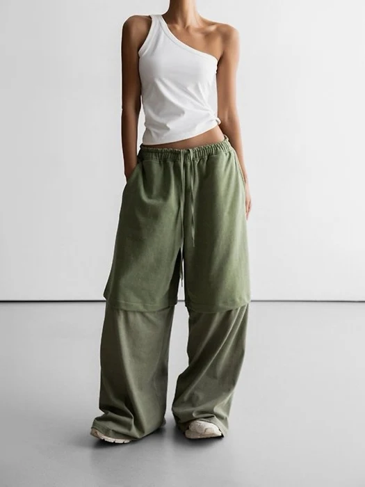 Diagonal One-Shoulder Tank Top