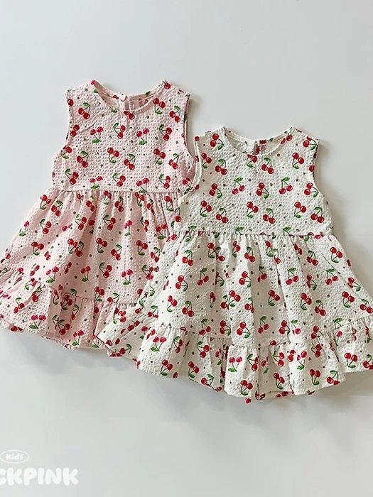 Cherry Frill One-piece
