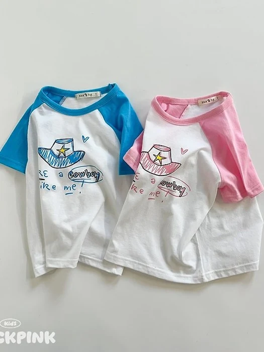 Cowboy Raglan Tee