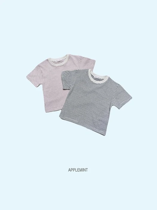 Thin Stripe Short Sleeve Tee Thin Stripe Short Sleeve Tee