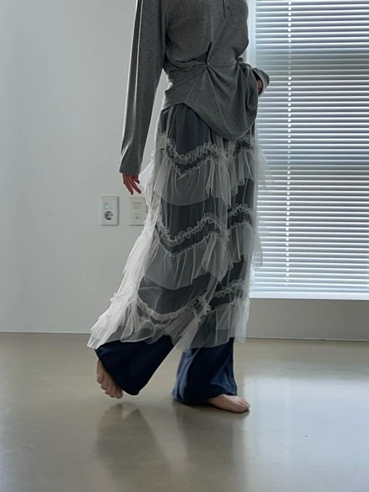 Triangle Cancan Skirt