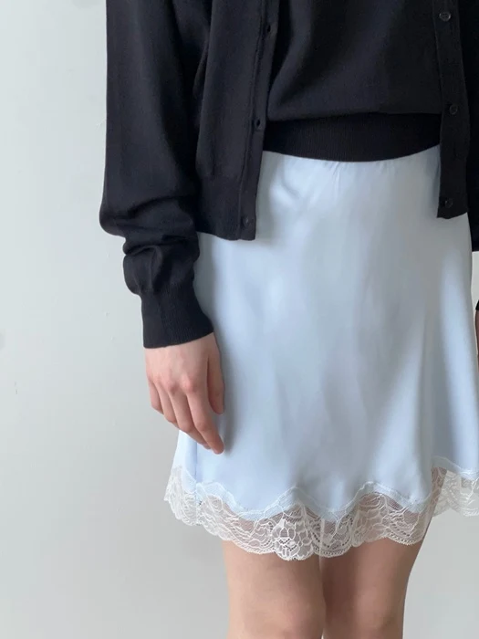 Satin Line Skirt