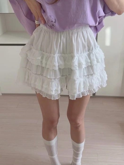 Bebe Lace Shorts