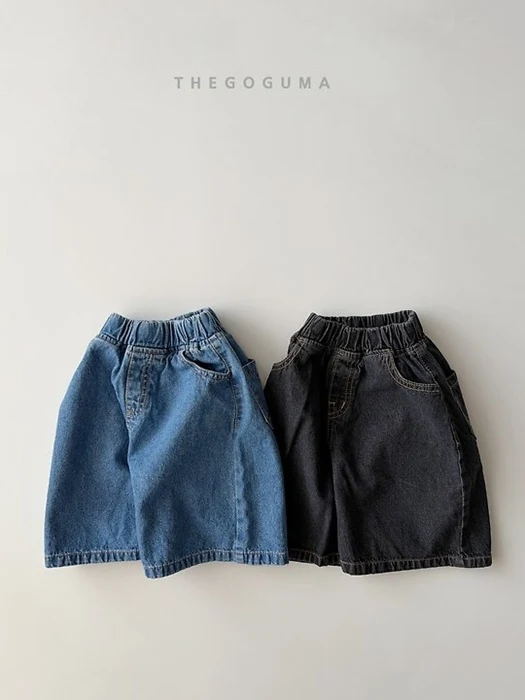 Label Bermuda Denim Pants Label Bermuda Denim Pants