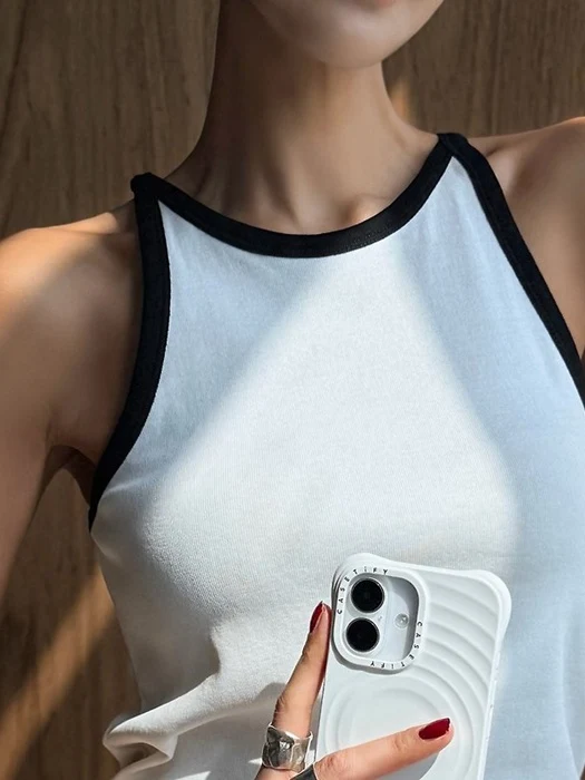 Halter Neck Sleeveless Tank Top