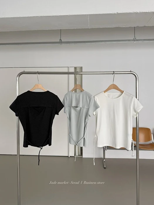 Belt Slit Tee