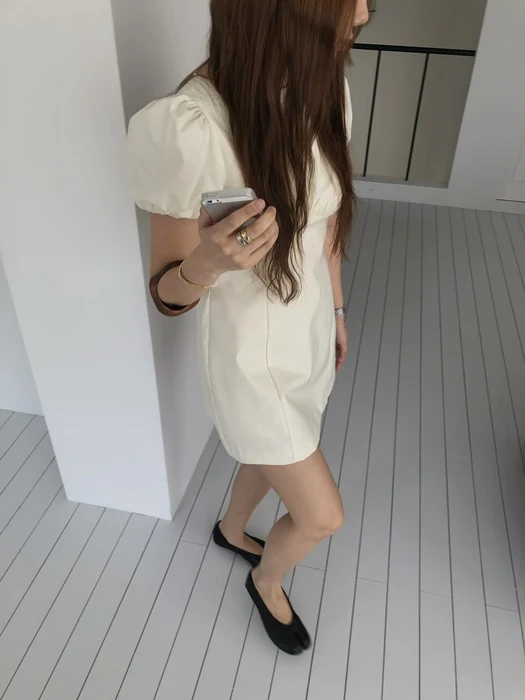 With One-Piece Dress With One-Piece Dress