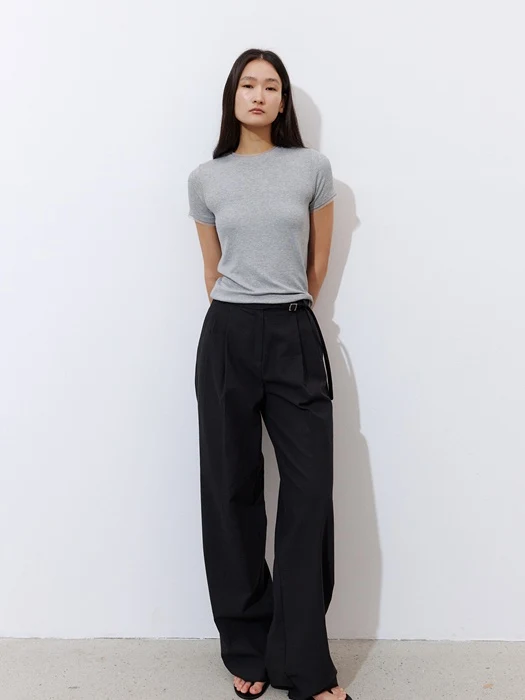 Thin Belt Pants