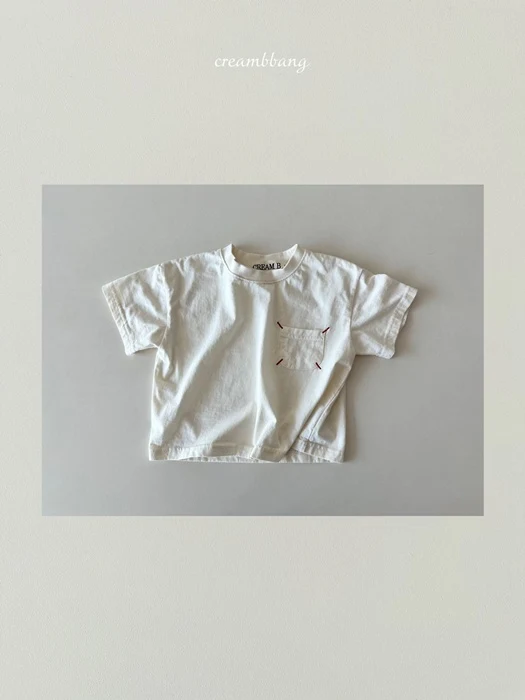 Pocket Embroidered Tee