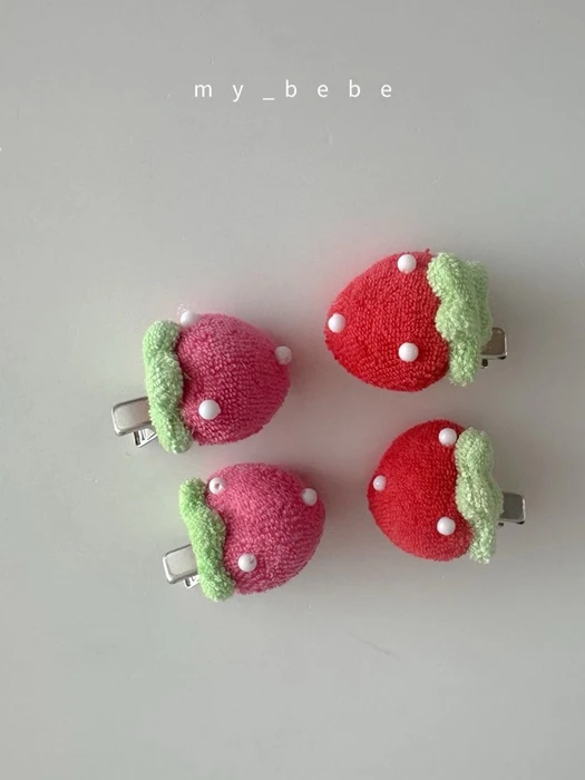 Terry Strawberry Hair Clip Terry Strawberry Hair Clip