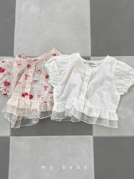 Lace Puff Blouse Lace Puff Blouse