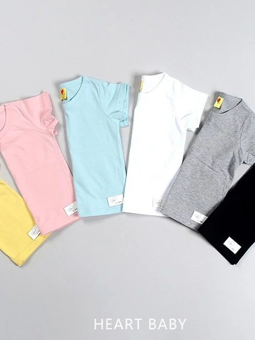Heart Color Short Sleeve Tee