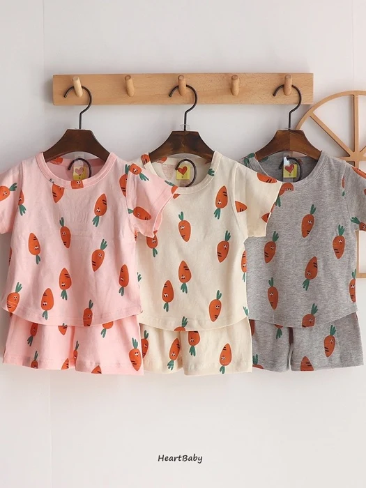 Carrot Short Sleeve Set Carrot Short Sleeve Set