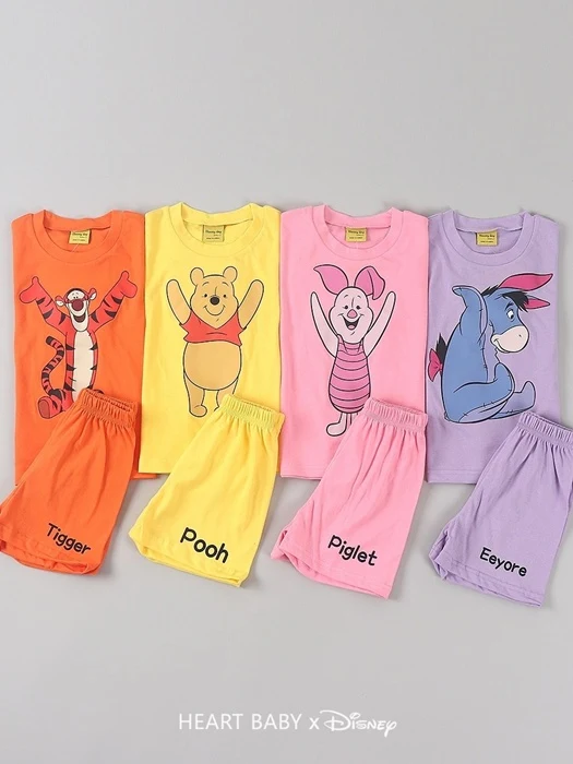 Honey Bear Friends Short Sleeve Set Honey Bear Friends Short Sleeve Set