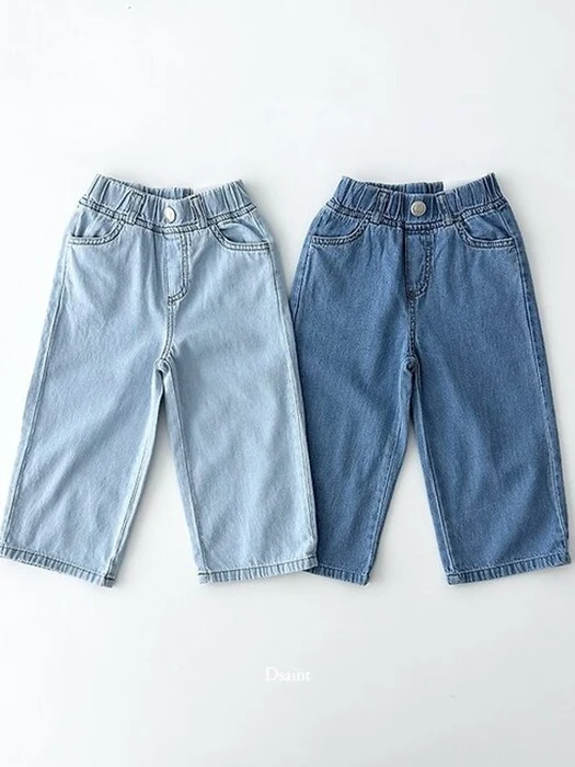 Cool Wide Denim Pants Cool Wide Denim Pants