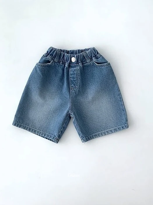 Sand Half Denim Pants