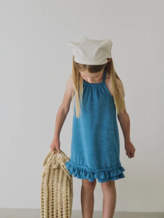 Halter Frill One-piece