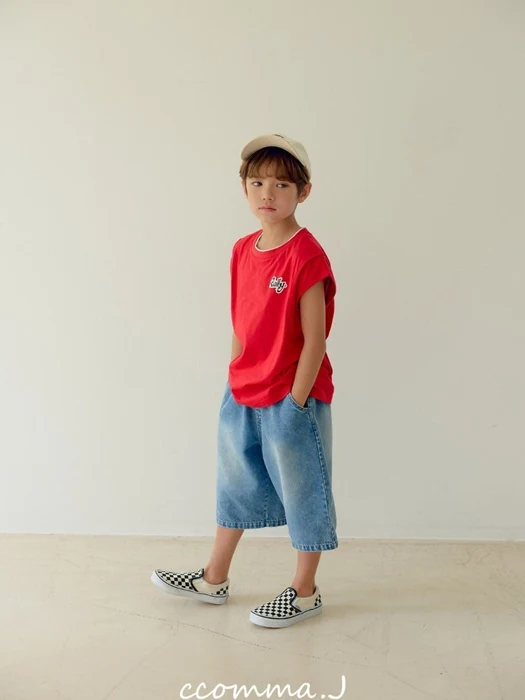 Washed Bermuda Pants Washed Bermuda Pants
